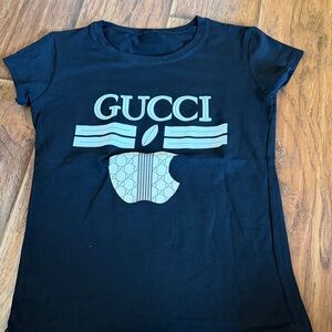 Gucci Black Logo Tee